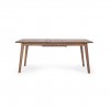 Vista frontale Tavolo allungabile 180/240in legno D'Acacia modello Varsavia Totò Piccinni