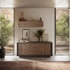 Madia in legno 2 ante e 3 cassetti made in italy modello Avalon Totò Piccinni