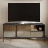 Porta tv in legno 2 ante e 1 cassetto made in italy modello Kaleido Totò Piccinni