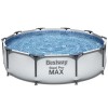 Piscina Fuori terra rotonda, Power Steel colore Grigio Chiaro modello Bestway Totò Piccinni