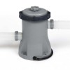 Piscina Fuori terra rotonda, Power Steel colore Grigio Chiaro modello Bestway Totò Piccinni