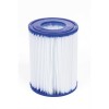 Piscina Fuori terra rettangolare, Power Steel colore Grigio Chiaro modello Bestway Totò Piccinni