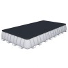 Piscina Fuori terra rettangolare, Power Steel colore Grigio Chiaro modello Bestway Totò Piccinni
