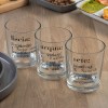 servizio bicchieri in vetro 6 pezzi 360ml modello Vivtionaty Villa D'Este