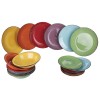 set piatti 18 Pz Colorati modello Baita Villa'D'este