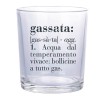 bicchieri moderni in vetro 6 pezzi 360ml modello Vivtionaty Villa D'Este