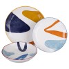Set Piatti 18 Pz da Tavola PENINSULA in Ceramica - Villa D'Este