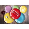 ambientata set piatti 18 Pz Colorati modello Baita Villa'D'este