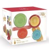 confezione set piatti 18 Pz Colorati modello Baita Villa'D'este