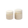 set 2 pouf da intero contenitori in velluto