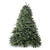 Albero di natale artificiale verde realistico PVC PE real touch molto folto Clifford Xone