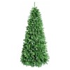 Albero di Natale base stretta artificiale realistico molto folto verde Royal Slim Xone