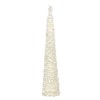 Albero di Natale Pop Up Bianco Luce Calda Totò Piccinni - albero luminoso giò decorato di altezza 180 cm