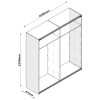 armadio specifica dimensioni
