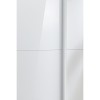 Dettaglio Armadio ante scorrevoli  in legno struttura Rovere Artisan con due ante scorrevoli, Bianco Lucido modello Sliding Totò Piccinni