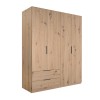 armadio rovere artisan vista diagonale 