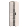 Armadio multiuso 2 ante colore "cashmere laccato/rovere baysen" modello Zenit Totò Piccinni