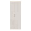 Armadio multiuso 2 ante colore "cashmere laccato/rovere baysen" modello Zenit Totò Piccinni