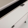 dettaglio anta Madia Cashmere/Rovere Cannettato 1 anta 3 cassetti modello Mandala Totò Piccinni