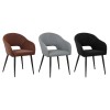 poltroncina in similpelle imbottita 3 colorazioni
