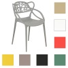 Copertina Sedia Design in Polipropilene - Totò Piccinni Infinity Timber