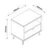comodino specifica dimensioni