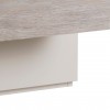 Dettaglio Comodino 2 cassetti Grigio Gessato/Cashmere topmatt modello Splendida Totò Piccinni
