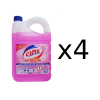 Alcool detergente profumato da 4 litri confezione da 4 Totò Piccinni