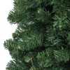 Dettaglio foglie verdi e rametti marroni di Albero Natale Slim Montreux Totò Piccinni
