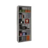 Libreria da ufficio in legno colore "Cemento" 6 vani modello Toronto Totò Piccinni