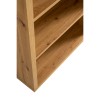 Dettaglio Libreria  in legno colore Rovere Miele con 3 vani modello Alba Totò Piccinni