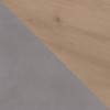 Specifica colore Letto Matrimoniale Cemento/Rovere Artisan modello Sylva Totò Piccinni