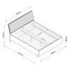 letto matrimoniale specifica dimensioni