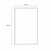 Specifica dimensioni specchiera Mobile Bagno sospeso 80cm con specchiera colore "rovere mercure" modello Juno Totò Piccinni