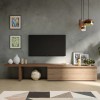mobile porta tv in legno 184-270x44h- modello Modula Totò piccinni