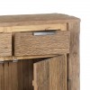 Dettaglio Credenza in legno di Deriva con 2 ante e 2 cassetti modello Duna Totò Piccinni