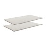 Vista diagonale Set 2 Ripiani per armadio sliding 200 Totò Piccinni