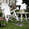 Poltrona in legno d'abete colore Bianco modello Kyoto Totò Piccinni