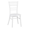 sedia in legno da giardino design impilabile 