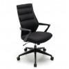 sedia con supporto lombare altezza regolabile vista diagonale