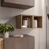 set 2 pensili cubo in legno 27x28h modello modula totò piccinni
