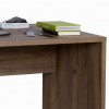 Dettaglio Scrivania ufficio in legno colore Noce Brera modello Bali Totò Piccinni