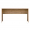 Vista frontale Scrivania da ufficio in legno colore Rovere Artisan modello Alba Totò Piccinni