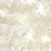 Dettaglio decorazioni a stella Albero di Natale Pop Up Bianco Luce Calda Totò Piccinni - albero luminoso led 