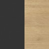 Specifica colore tavolo allungabile in legno rovere miele con gambe nere modello Kroma Totò Piccinni