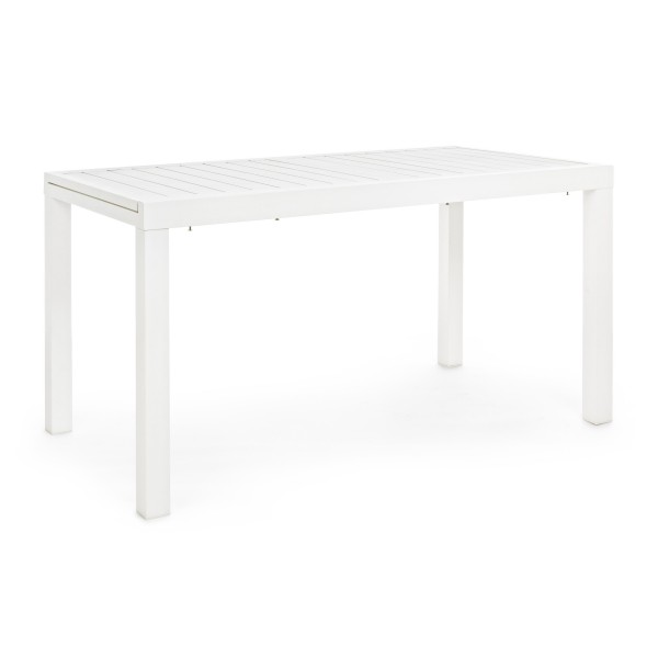 tavolo design moderno da giardino in alluminio allungabile 