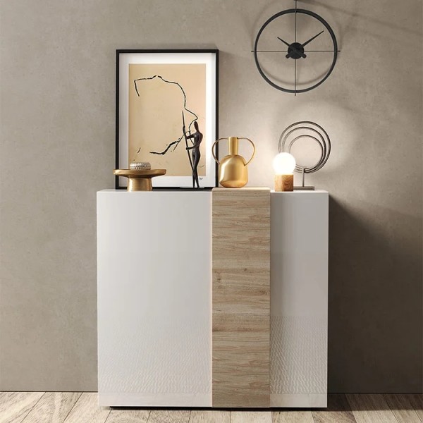 Madia in legno 2 ante made in italy modello Krea Totò Piccinni