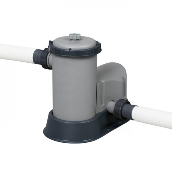 Piscina Fuori terra ovale, Power Steel colore Grigio Scuro modello Bestway Totò Piccinni
