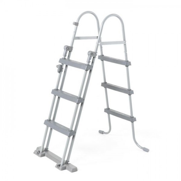Piscina Fuori terra rotonda, Power Steel colore Grigio Chiaro modello Bestway Totò Piccinni