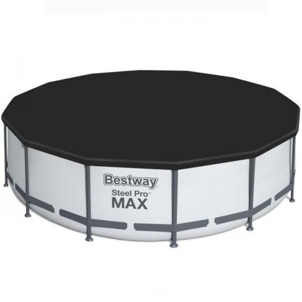 Piscina Fuori terra rotonda, Power Steel colore Grigio Chiaro modello Bestway Totò Piccinni